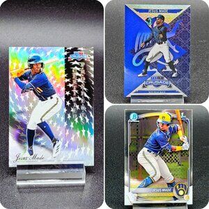 2025 Jesus Made Bowman Chrome Crusade RC's Milwaukee Brewers Top Prospect